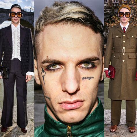 abito achille lauro gucci|Achille Lauro Superstar Featuring Gucci.